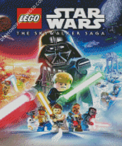 Lego Star Wars Video Game Diamond Paintings