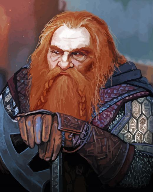 Lord Of The Rings Gimli Diamond Paintings