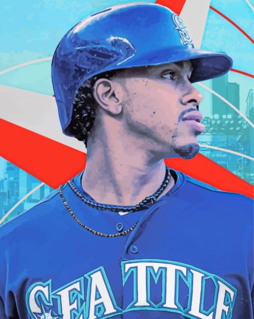 Mariners Player Art Diamond Paintings