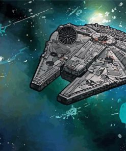 Millennium Falcon Art Diamond Paintings