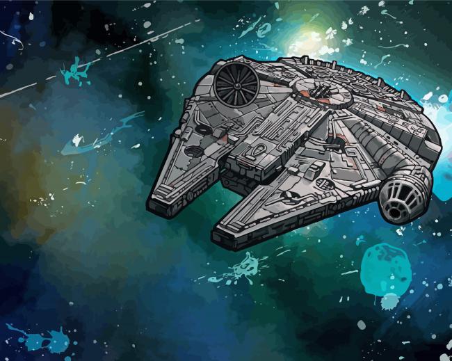 Millennium Falcon Art Diamond Paintings