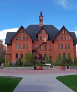 Montana State University Building Diamond Paintings