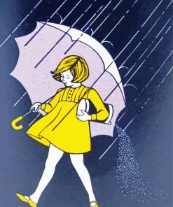 Morton Salt Girl Diamond Paintings