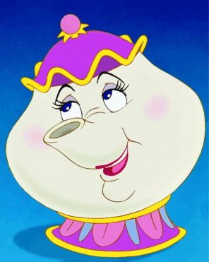 Mrs Potts Disney Character Diamond Paintings