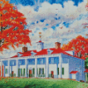 Mt Vernon In Fall Diamond Paintings