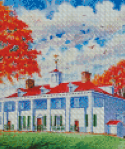 Mt Vernon In Fall Diamond Paintings