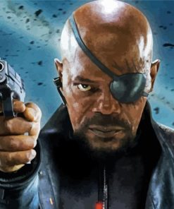 Nick Fury Marvel Diamond Paintings