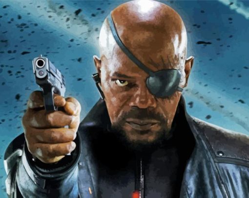 Nick Fury Marvel Diamond Paintings