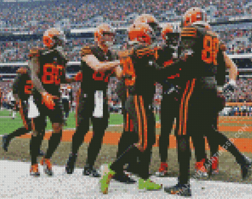 Cleveland Browns Team Diamond Paintings