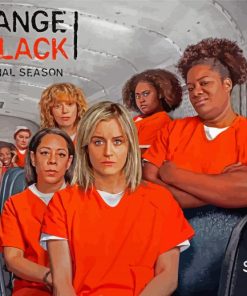 Orange Is The New Black Serie Diamond Paintings