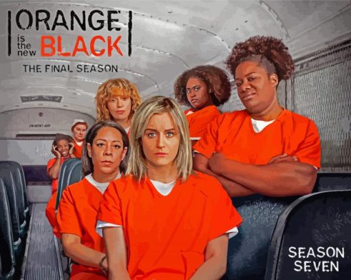 Orange Is The New Black Serie Diamond Paintings