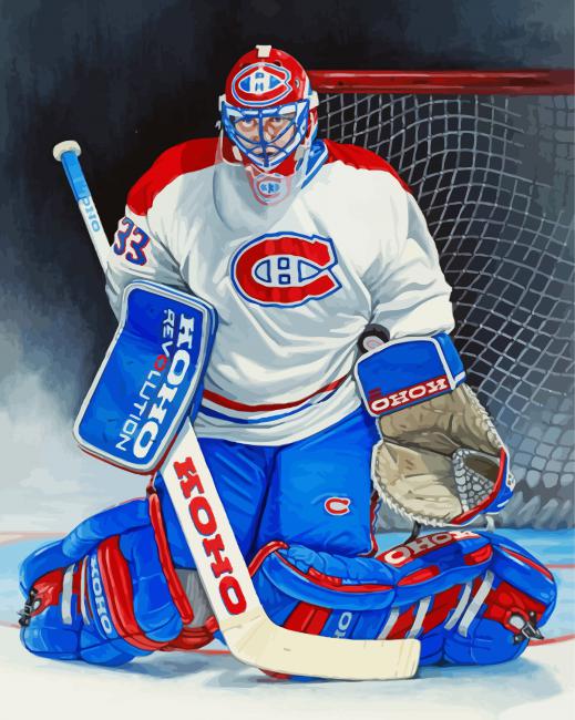 Patrick Roy Art Diamond Paintings