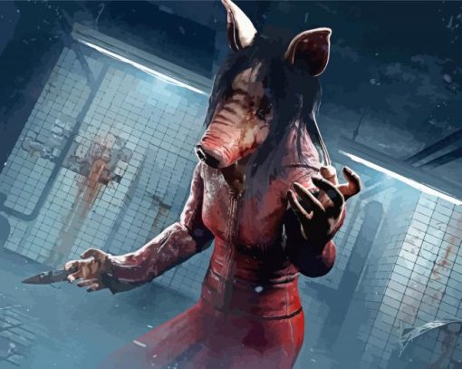 Pig Dead By Daylight Character Diamond Paintings