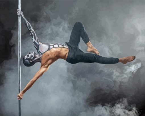 Pole Dancer Man Diamond Paintings