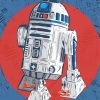 R2d2 Illustration Art Diamond Paintings