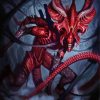 Red Xenomorph Alien Diamond Paintings