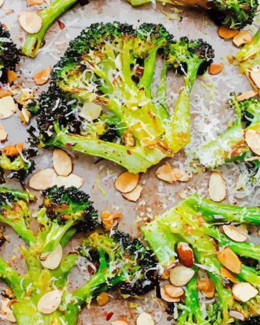 Broccoli Roasted Diamond Paintings