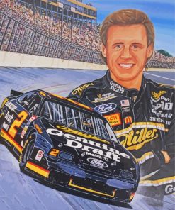 Rusty Wallace Driver Art Diamond Paintings