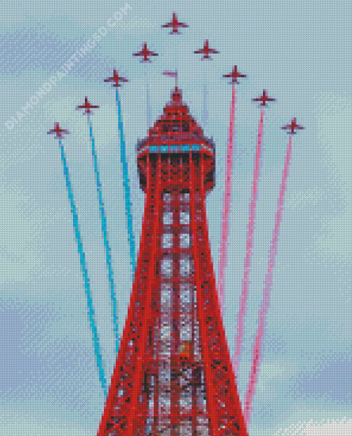 Aesthetic Blackpool Tower Diamond Paintings