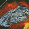 Aesthetic Millennium Falcon Art Diamond Paintings