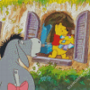 Aesthetic Winnie The Pooh And Eeyore Diamond Paintings