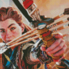 Aloy Horizon Forbidden West Diamond Paintings