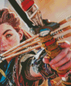 Aloy Horizon Forbidden West Diamond Paintings