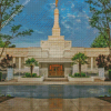 Columbia South Carolina Temple Building Diamond Paintings