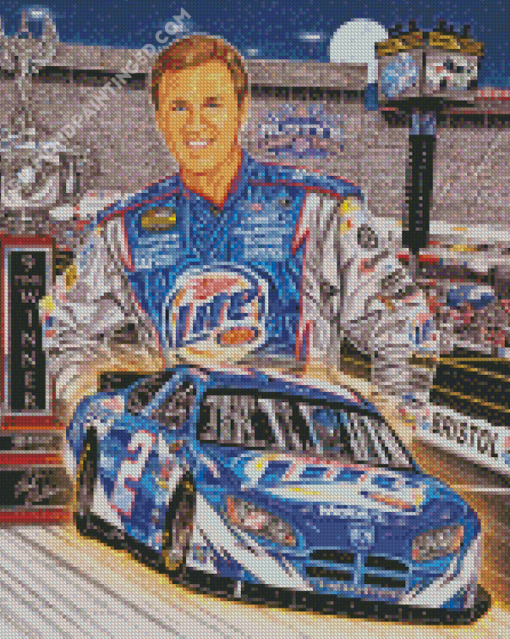 Cool Rusty Wallace Art Diamond Paintings