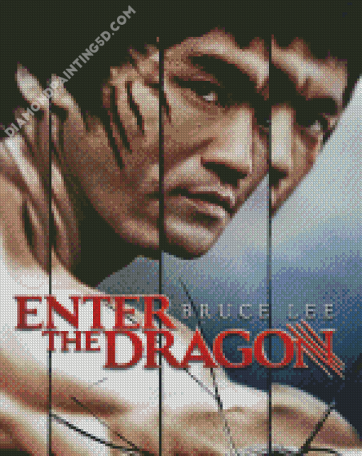 Enter The Dragon Poster Diamond Paintings