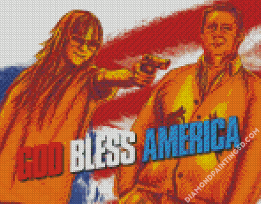 God Bless America Movie Art Diamond Paintings