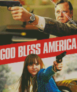 God Bless America Poster Diamond Paintings