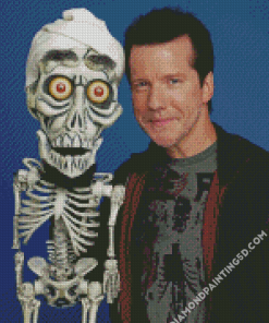 Jeff Dunham Comedian - 5D Diamond PaintingJeff Dunham Comedian Diamond Paintings