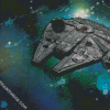 Millennium Falcon Art Diamond Paintings