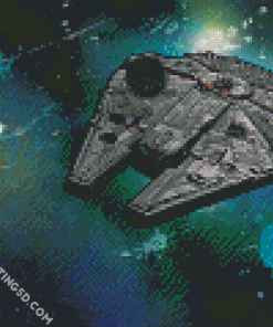 Millennium Falcon Art Diamond Paintings