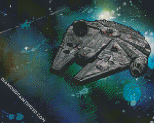 Millennium Falcon Art Diamond Paintings