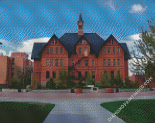 Montana State University Building Diamond Paintings