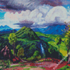 Pihuamo Valley By Dr Atl Diamond Paintings