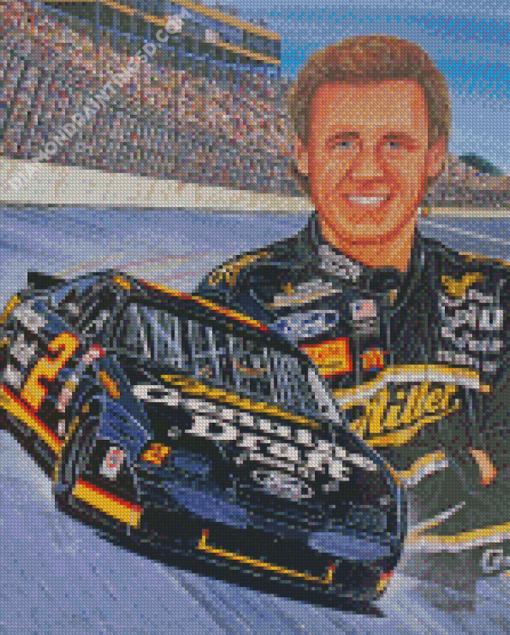 Rusty Wallace Driver Art Diamond Paintings