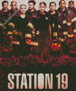 Station 19 Serie Poster Diamond Paintings