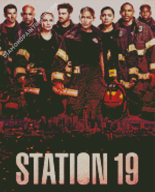 Station 19 Serie Poster Diamond Paintings