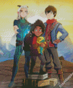 The Dragon Prince Animated Serie Diamond Paintings