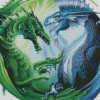 Circular Dragon Diamond Paintings