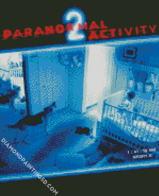 Paranormal Activity Movie Poster Diamond Paintings