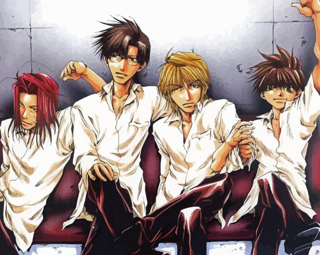 Saiyuki Character Diamond Paintings