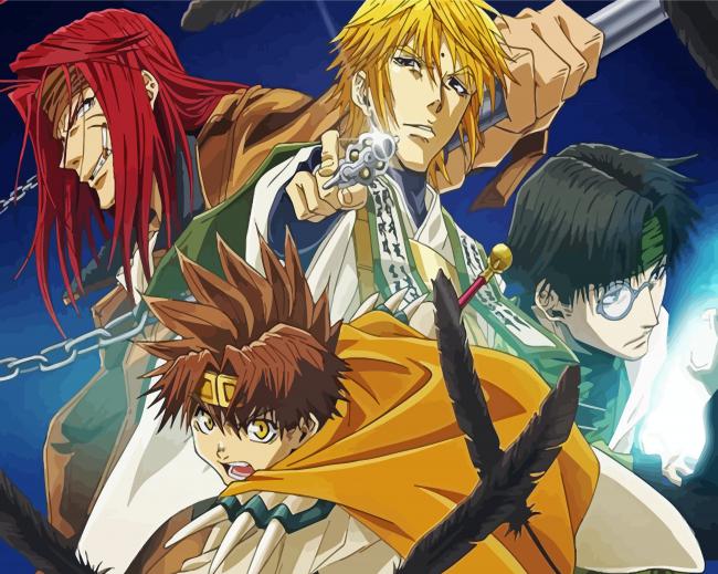 Saiyuki Manga Anime Diamond Paintings