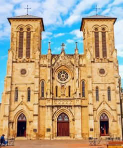 San Fernando Cathedral San Antonio Building Diamond Paintings