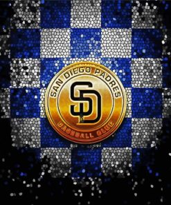 San Diego Padres Logo Diamond Paintings