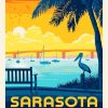 Sarasota Florida Poster Diamond Paintings