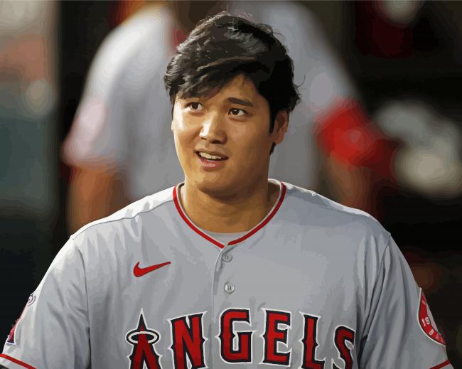 Shohei Ohtani Player Diamond Paintings